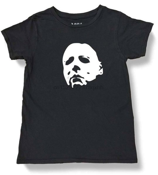 

nw youth kids girls boys halloween michael myers funny cotton pre-washed t-shirt