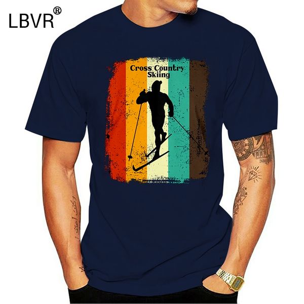 

cross-country skiing retro 70s brand custom clothes 2020 o neck men's good quality awesome t shirts