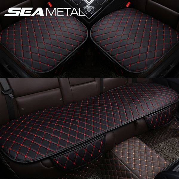 

automobiles seat covers leather cushion universal auto interior accessories car seat protector cover set chair mat car-styling