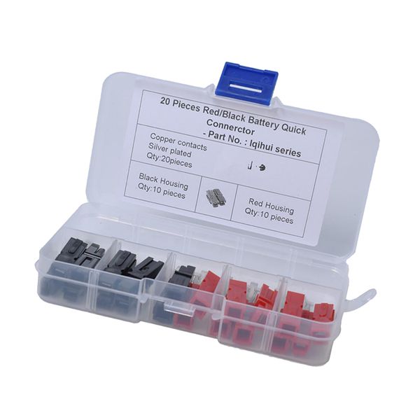 

pack of 20 car rv 45a battery quick connect power connector plugs auto replacement