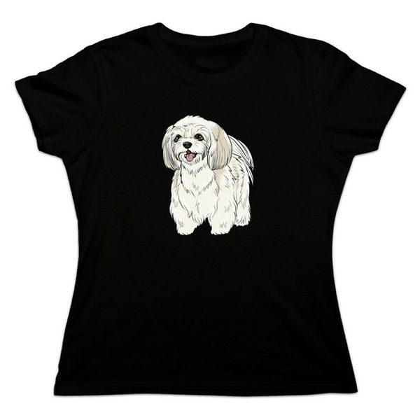 

shih tzu pet dog women's novelty t-shirt vintage tee shirt