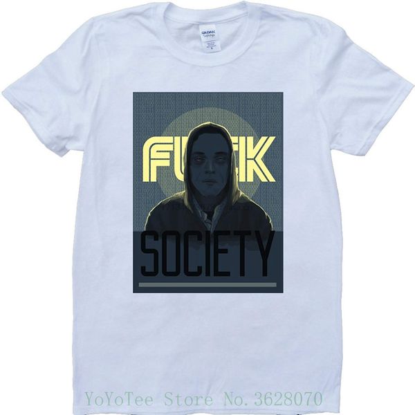 

brain dump тис mr robot белая футболка верхнего качества хлопка вскользь мужчины футболки мужчины бесплатная доставка