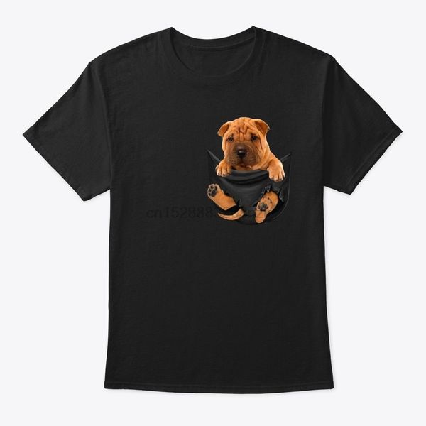 

мужчины футболка шарпей карман классический t-shirt женщины t-shirt