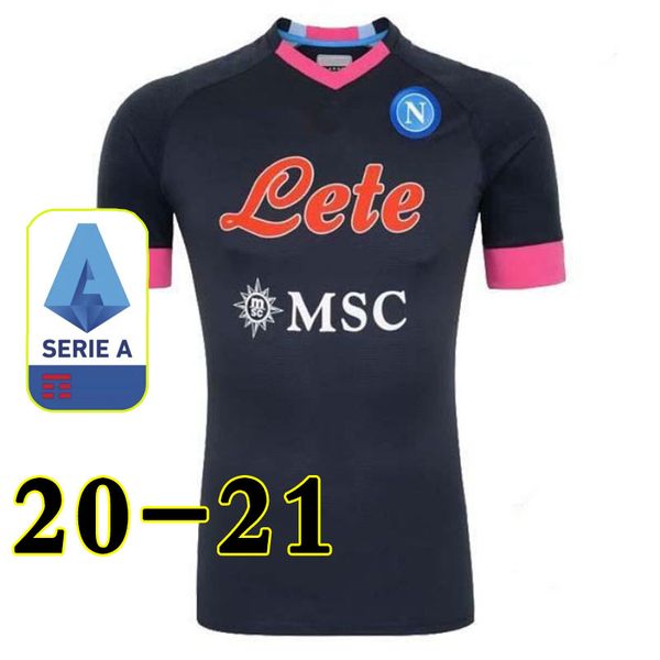 20 21 Napoli Soccer Jerseys Home Away Third KOULIBALY ...