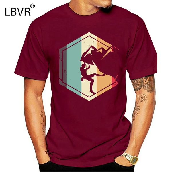

brand men shirt vintage retro rock climbing short sleeve crew neck young man blouse t shirt