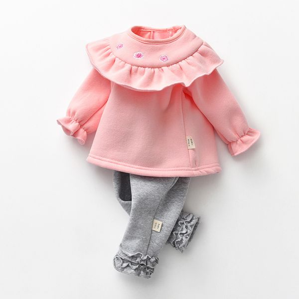 

childrens clothing girls autumn suit 2020 new autumn korean-style baby girls suit childrens clothes wholesale a substitute, Blue