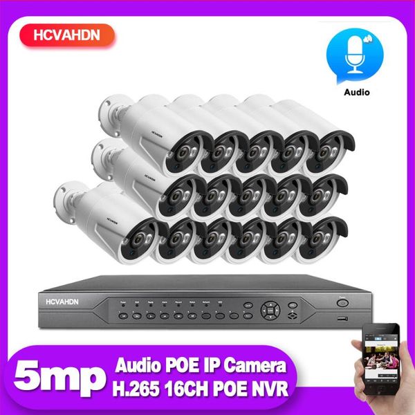 

h.265 cctv камеры системы безопасности kit 4k 8ch hd outdoor видеонаблюдение ip поэ 5mp 16ch мониторинг системы камеры set onivf