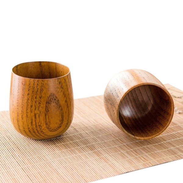 

green tea cup chinese style natural wooden cup classic high-end high-quality household drinkware for home drinking