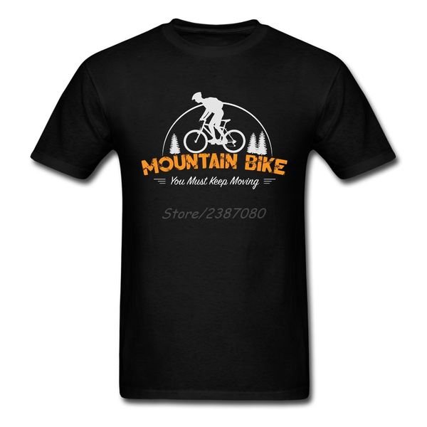 

popular mountain bike is awesome t shirt vintage men t shirt cotton crewneck big size short sleeve t shirts