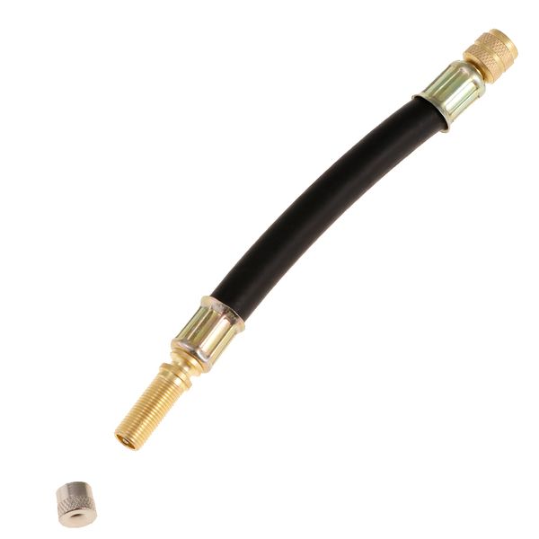 

trucks rv dual flexible tire wheel valve extension adaptor 140mm