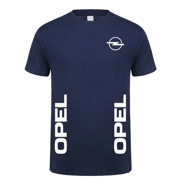 

fashion cool opel t shirt summer men short sleeve cotton opel t-shirts man tshirt