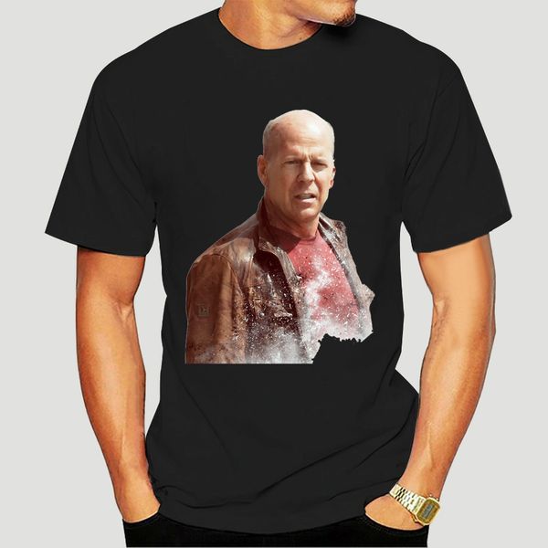 

men t shirt bruce willis white t-shirt tshirts women t-shirt-1744d
