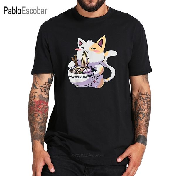 

ламийской майка смазливых животных лапша хлопок tee модные топы black ramen футболка eu размер