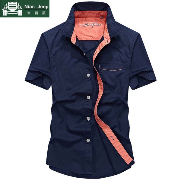 

summer brand style shirt men 2020 casual short sleeve turn-down collar cotton mens shirts camisa social masculina, White;black