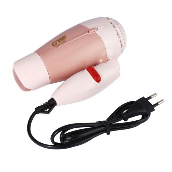 

mini portable foldable handle compact 1000w hair dryer blow dryer wind low noise long life for outdoor travel