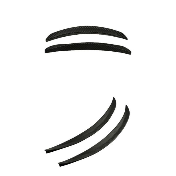 

2 pairs 25cm + 32cm car fender arch wheel eyebrow protector sticker