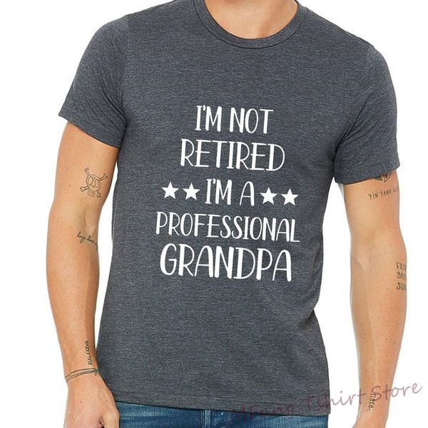 

fathers day gift im not retired im a professional grandpa shirt fathers day gift awesome grandpa t-shirt retired grandpa