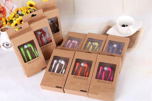 

mic and volume control stereo headsets in ear earphone earbuds headphones for iphone xr xs max samsung s8 s9 note9 plus with box