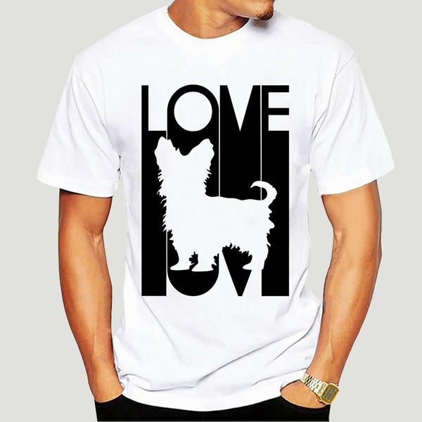 

fashion men t shirt yorkshire terrier yorkie love t shirt-2106d