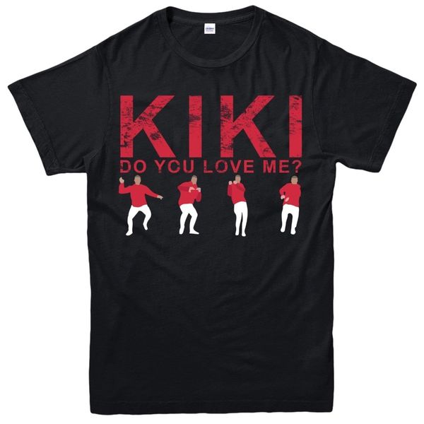 

2020 men casual short tee kiki do you love me t-shirt dance challenge drake fan tee & kids size funny shirt