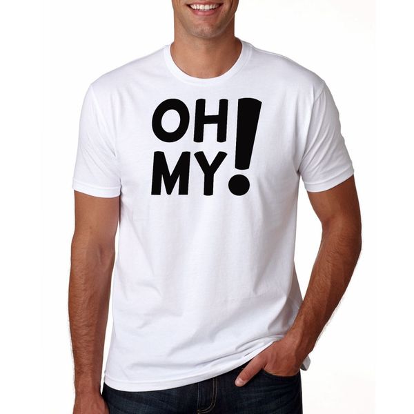 

mens oh my goth letter printing tees shirt summer short sleeve t-shirt blouse