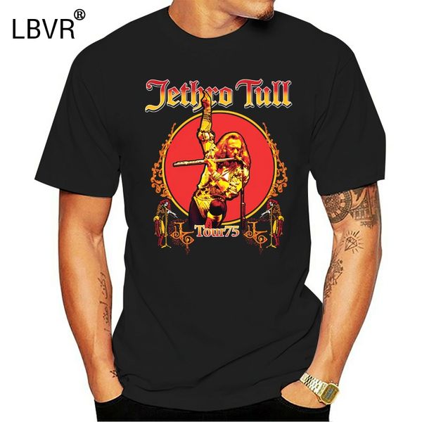 

jethro tull-tour 75 t-shirt s-2xl new official impact merchandising