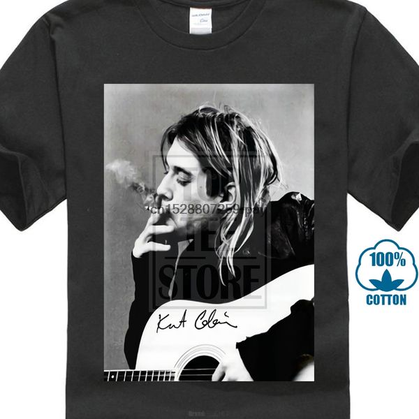 

kurt donald cobain black t shirt tee shirt xs 2xl