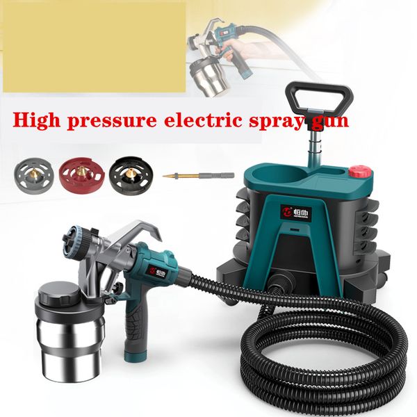 

high pressure electric spray gun paint emulsion paint spray gun household tools
