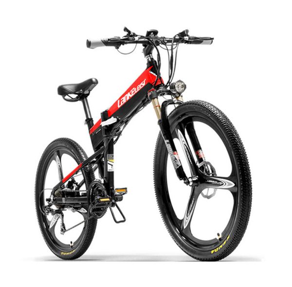 

electric bicycle 48v 400w two wheels electric bicycle mountain ebike with hydraulic brake system powerful electric scooter, Silver;blue