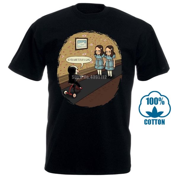

saw jigsaw the shining t shirt funny horror halloween sizes new t shirt summer for man cotton tee shirts