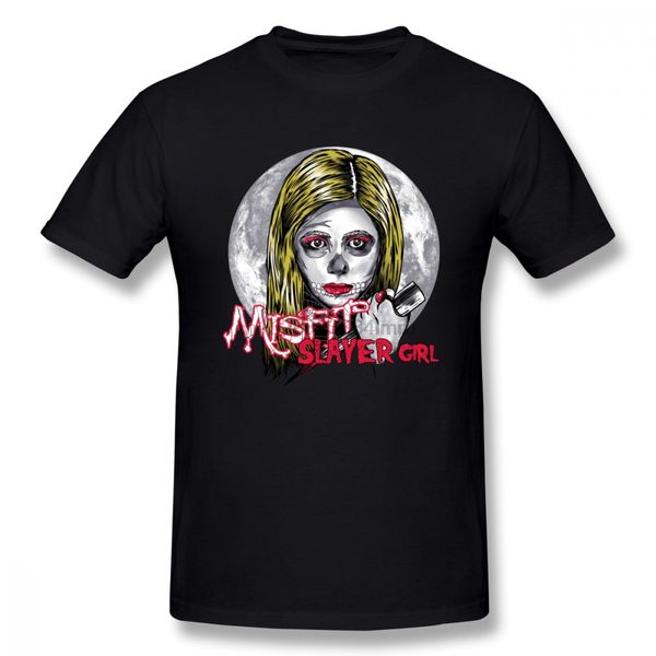 

latest designing men t-shirts buffy the vampire slayer short sleeved cotton round neck plus size t-shirt for man camisetas