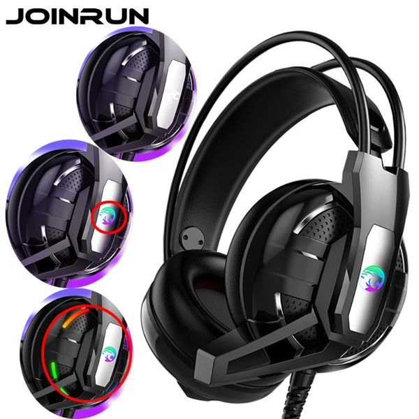

joinrun headphone stereo headset internet cafe gaming with microphone for pc mobile phone game