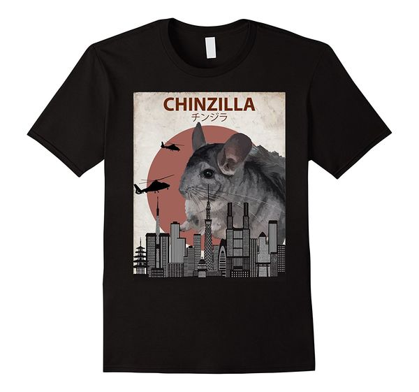 

2019 fashion 100% cotton chinzilla funny chinchilla t-shirt | chinchilla lovers gift tee shirt