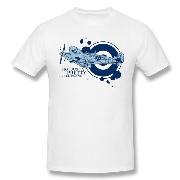 

spitfire fighter men t-shirts humorous cotton tees supermarine t shirts round collar clothing gift idea plus size
