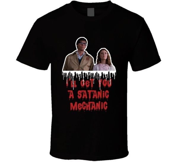 

ill get you сатанинский mechanic rocky horror picture show бред дженет t shirt summer мужская одежда