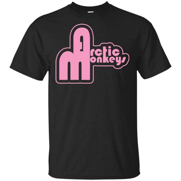 

arctic monkeys men's black t shirt размер s для 2xl новый мужской смешной tops футболочку