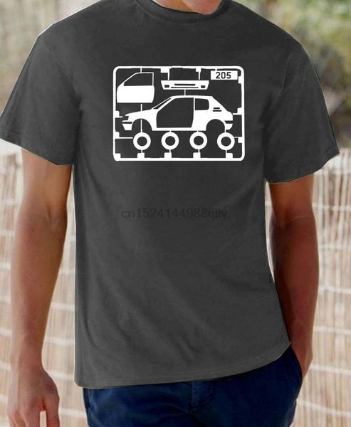 

classic peugeot 205 airfix style men's t-shirt