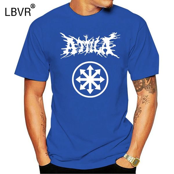 

attila hate me logo black &amp white t shirt tee 100% cotton