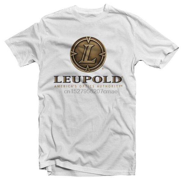 

new leupold optics riflescope military hunting tactical white t-shirt size s-5xl