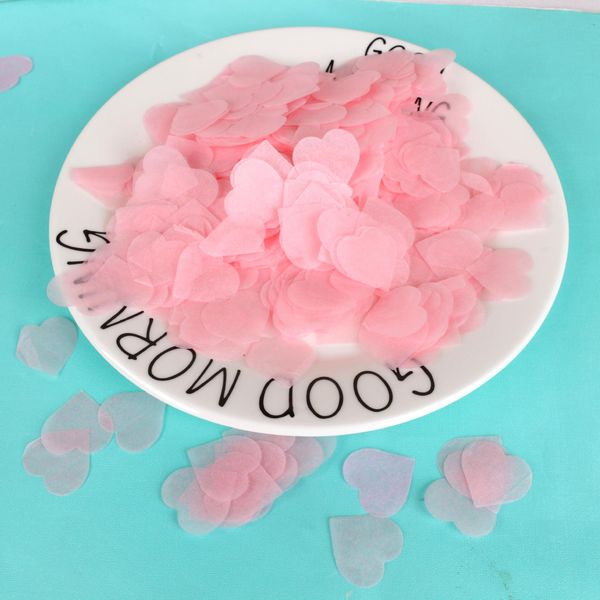 

paper heart scattering party love engagement for table shape wedding confetti colorful 30g confetti decor balloon table filling bbyjme