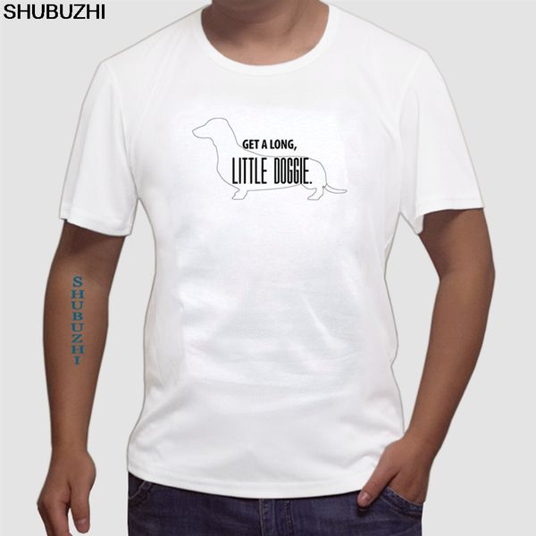 

short sleeves cotton get a long , little doggie - cute daschund shirt euro size