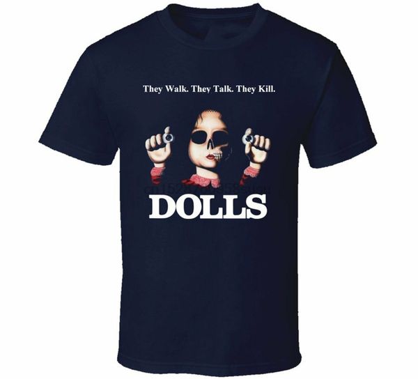 

dolls they walk. they talk. they kill. 1987 horror shirt for youth middle-age the old tee shirt