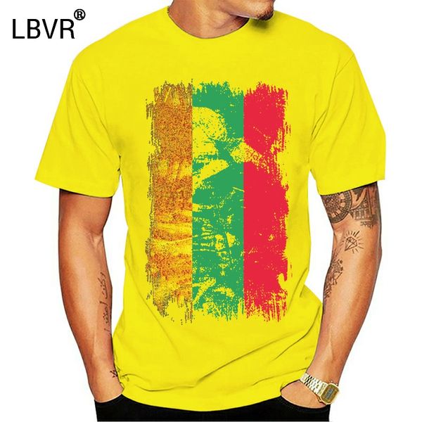 

lithuania grunge flag mens t-shirt tee lietuva football lithuanian shirt vintage graphic tee shirt