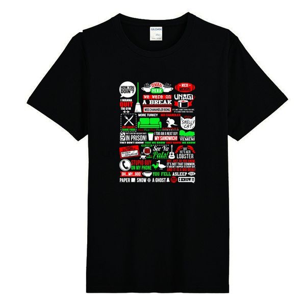 

friends quotes see he her lobster mens striped shirt tee shirt custom design 100% cotton plain t shirts elastic design