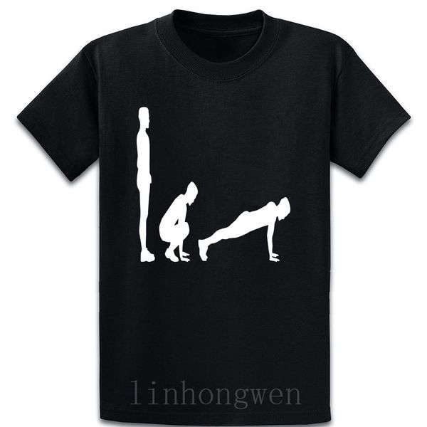 

burpees t shirt round collar novelty summer style letters short sleeve gift comical printed shirt