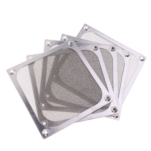 

5xpc cooler 12cm dustproof pc case fan filter guard grill protector cover