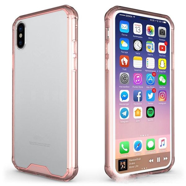 

for google pixel /xl /pixel 2 acrylic hybrid soft tpu bumper clear back cover armor phone case for google pixel xl 2