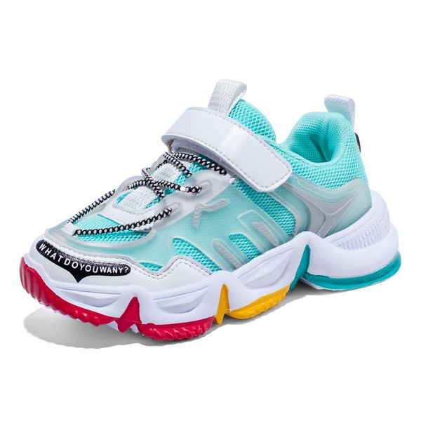 

girls casual shoes for girls sneakers kids shoes children sneakers boys rainbow mesh fashion sapato infantil menina 2020, Black