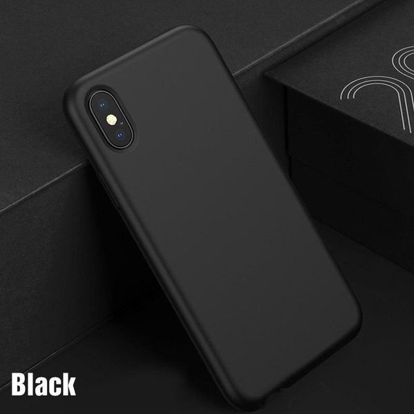 

silicone protective on for iphone 7 6 8 6s plus candy color case for iphone x max xs xr case shockproof tpu phone case bag