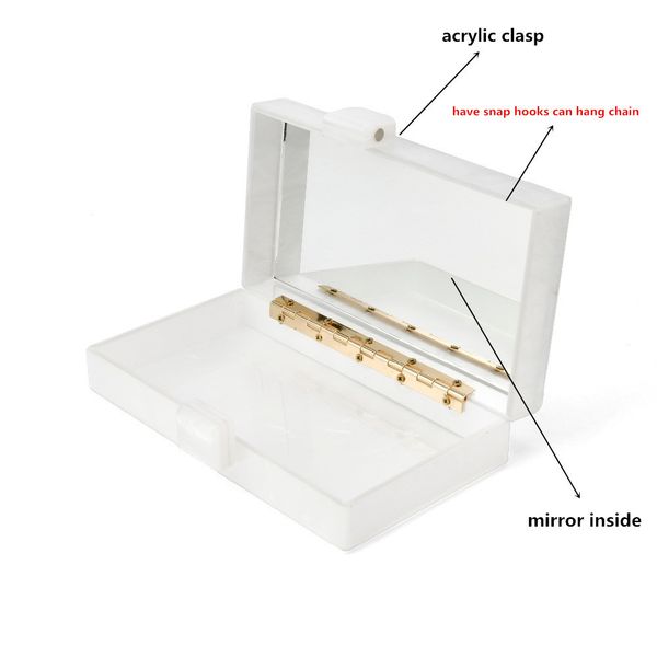 

ins selling acrylic box clutches women lady evening brand bag pearl white with silver glitter gold glitter name mrs letter 200919